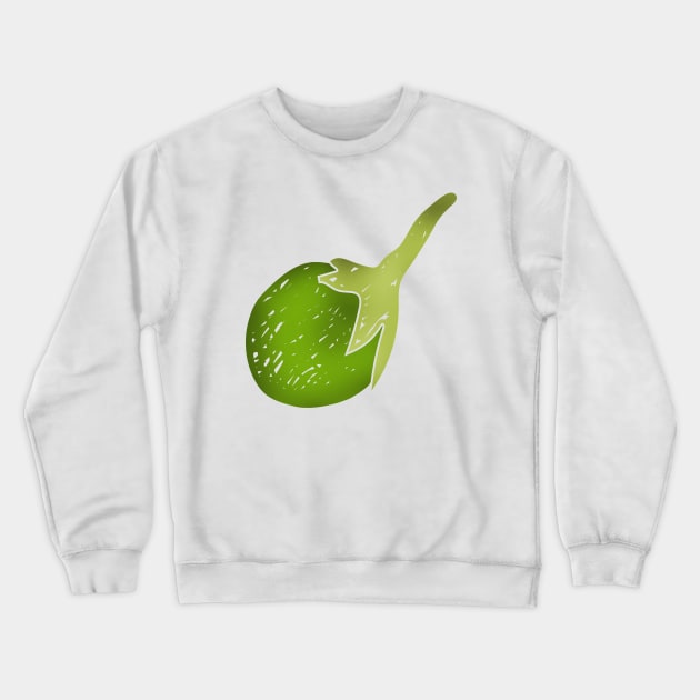 egg plant artwork Crewneck Sweatshirt by SASTRAVILA